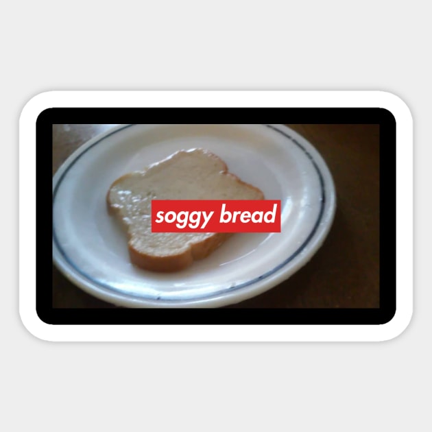 Soggy Bread Graphic Tee #1 Sticker by Soggy Bread